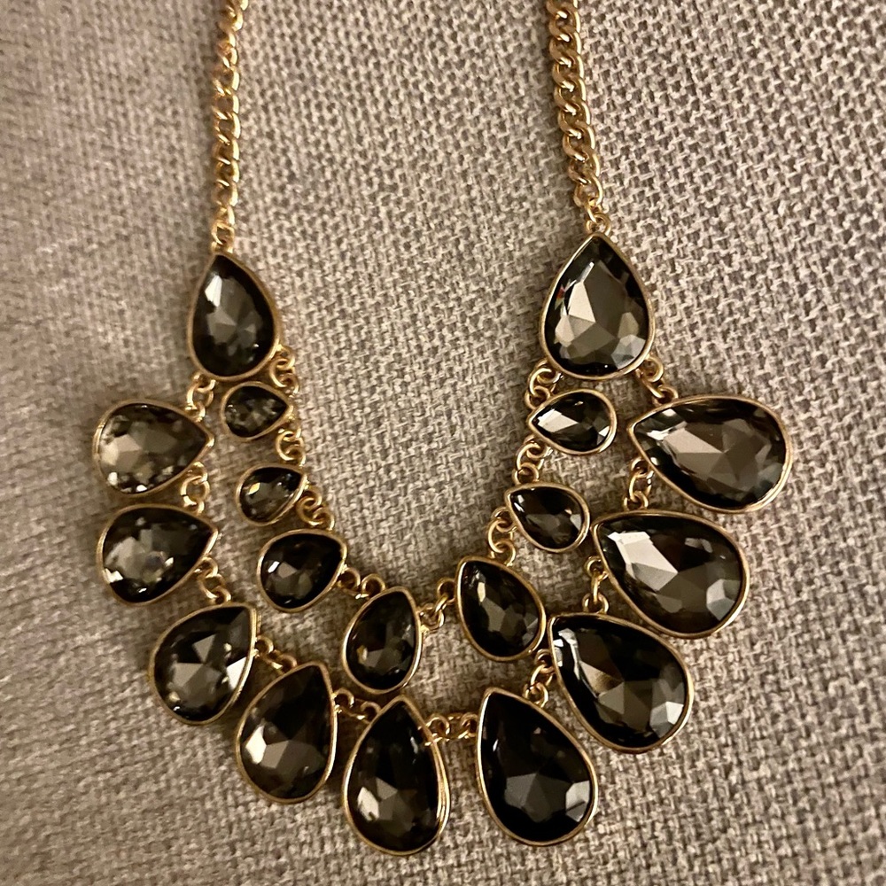 Custom tear drop necklace